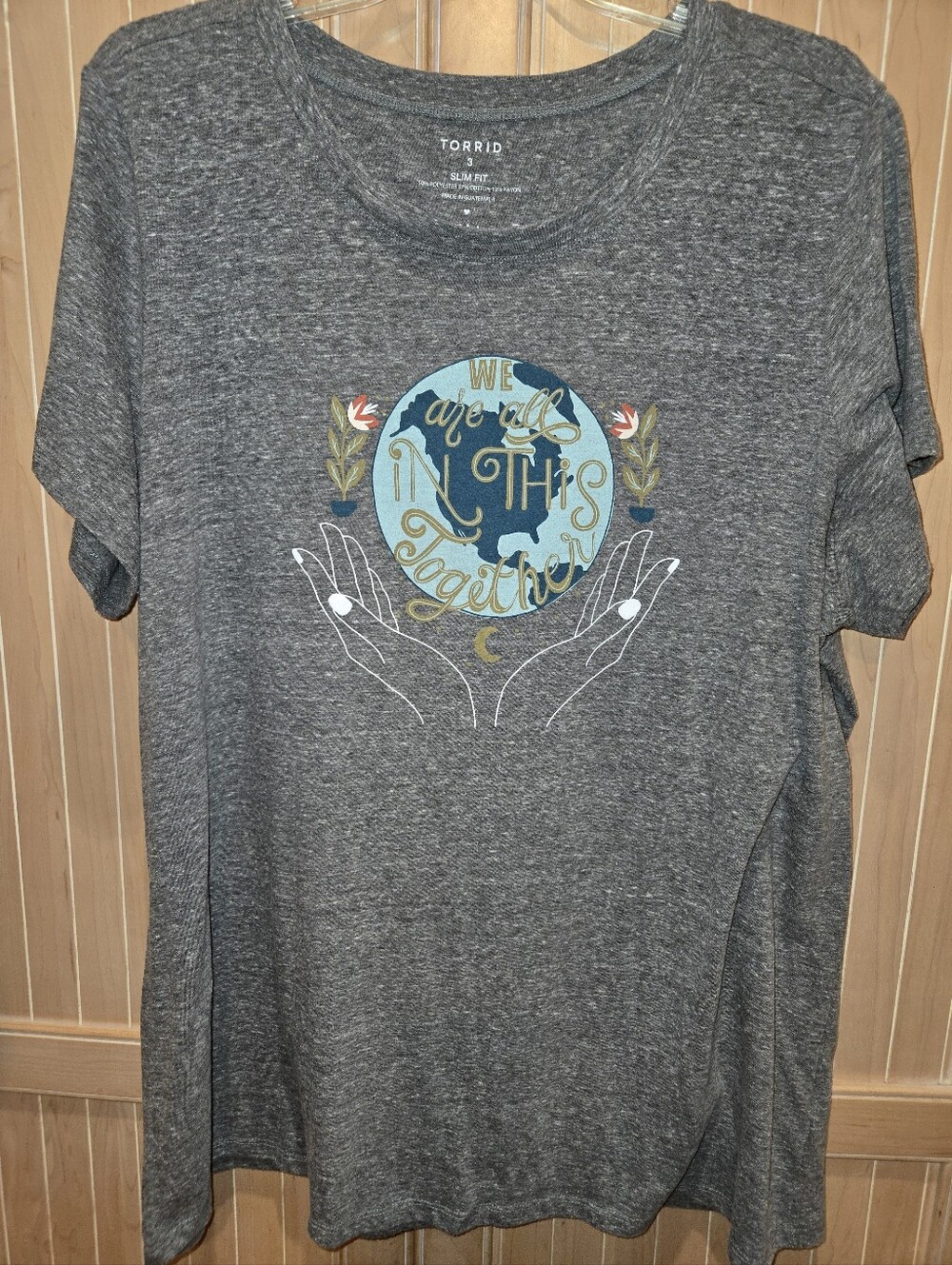 Torrid Graphic Tee 3X Slim Fit EUC